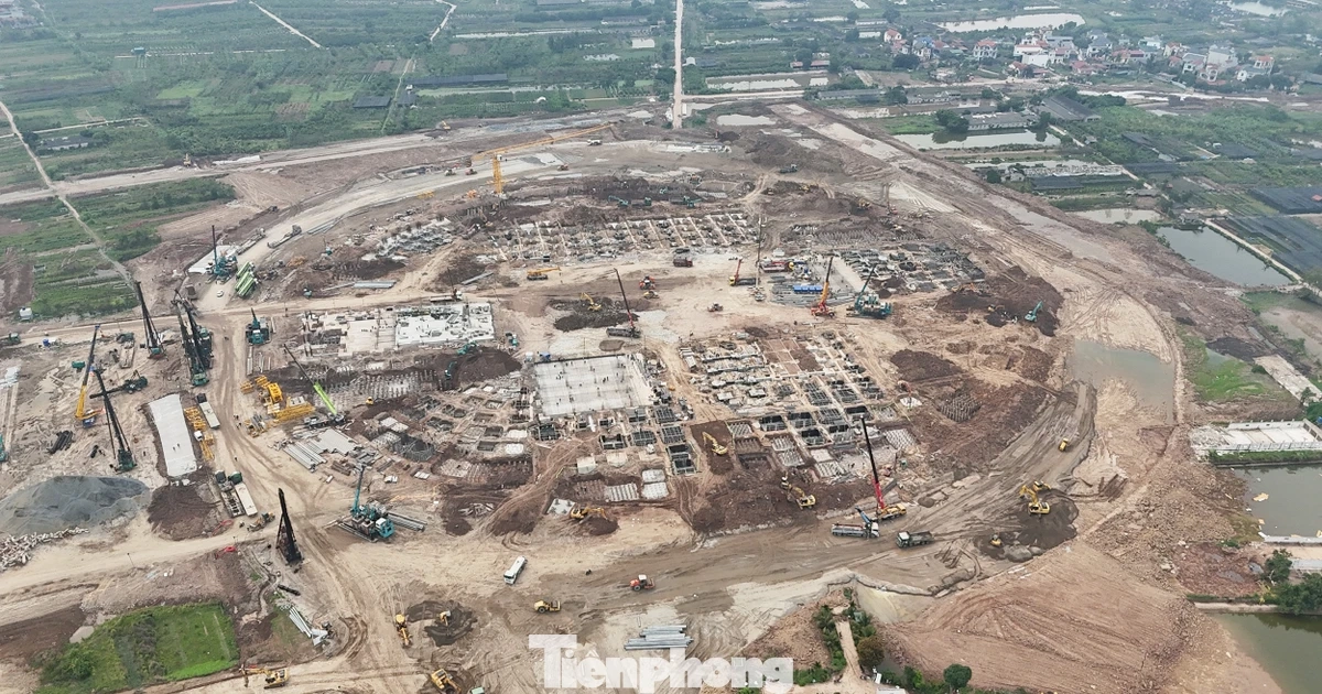 Sân vận động 60.000 chỗ ngồi, đủ tiêu chuẩn tổ chức World Cup dần thành hình