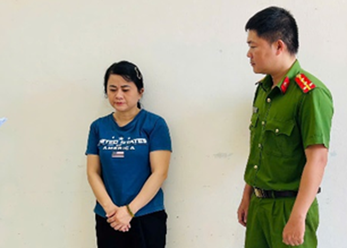 Bắt tạm giam và khám xét nhà chủ hụi Nguyễn Thị Tường Vi