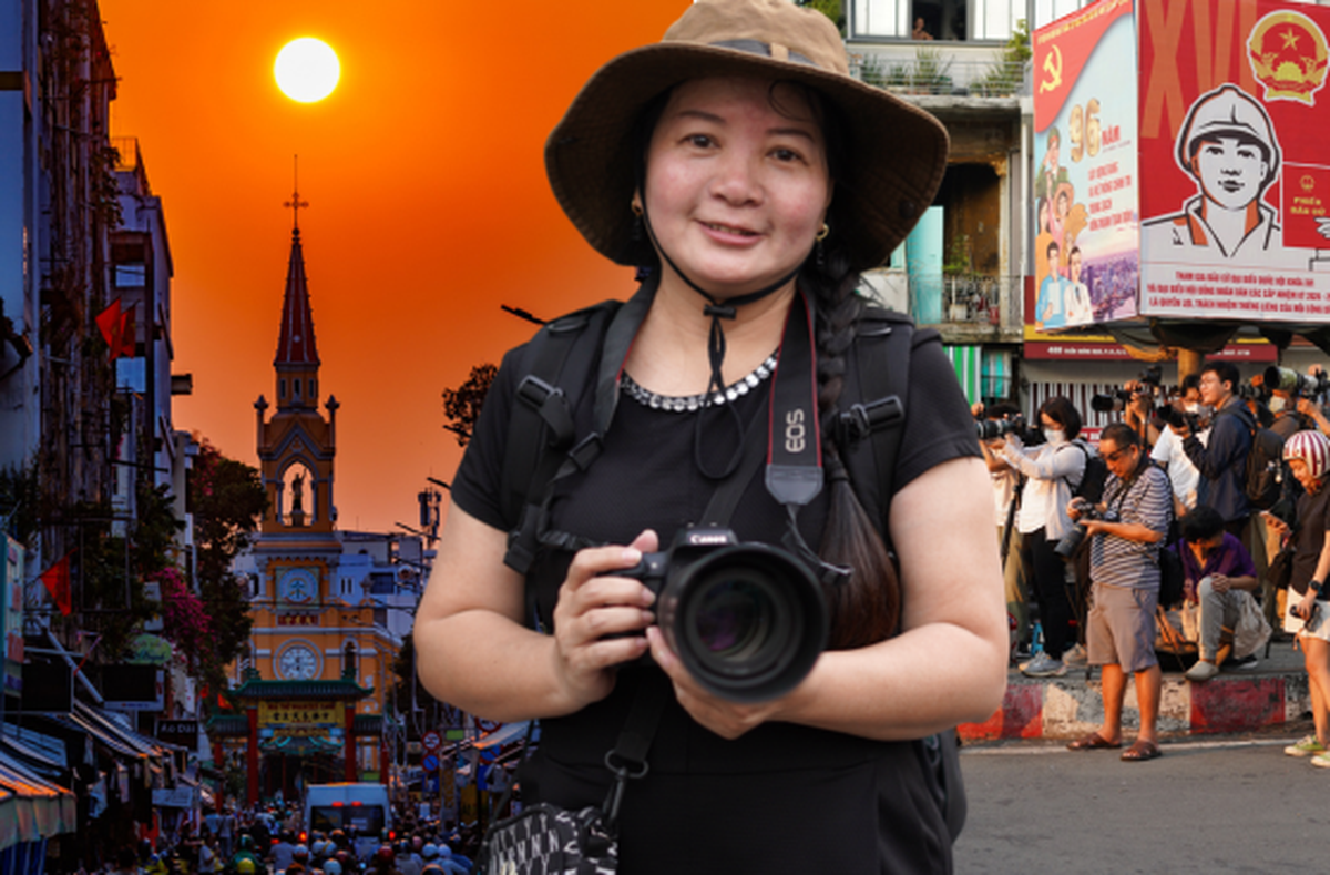 Chuyện của những người rủ nhau đi "nhặt" ánh hoàng hôn rơi trên thánh giá Nhà thờ Chợ Lớn