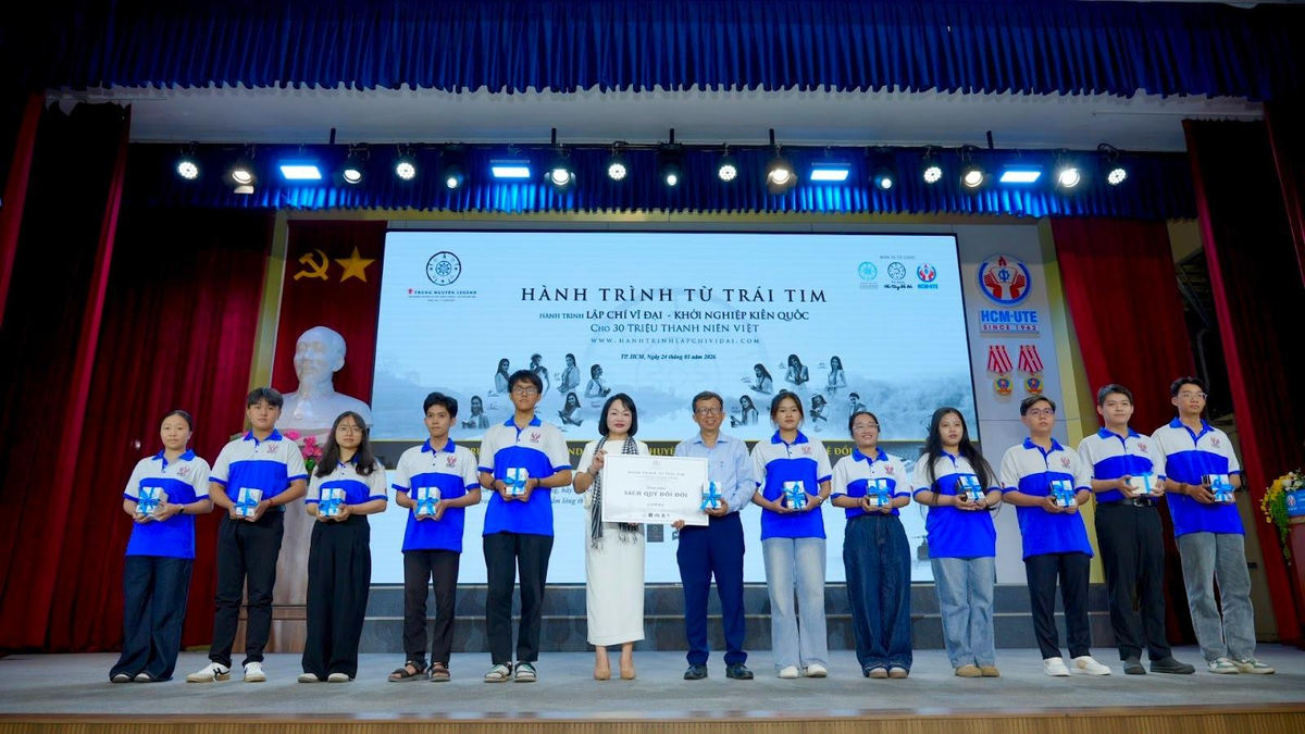 Hành trình Từ Trái Tim: Khi tri thức trở thành điểm tựa khơi dậy khát vọng lập thân của người trẻ