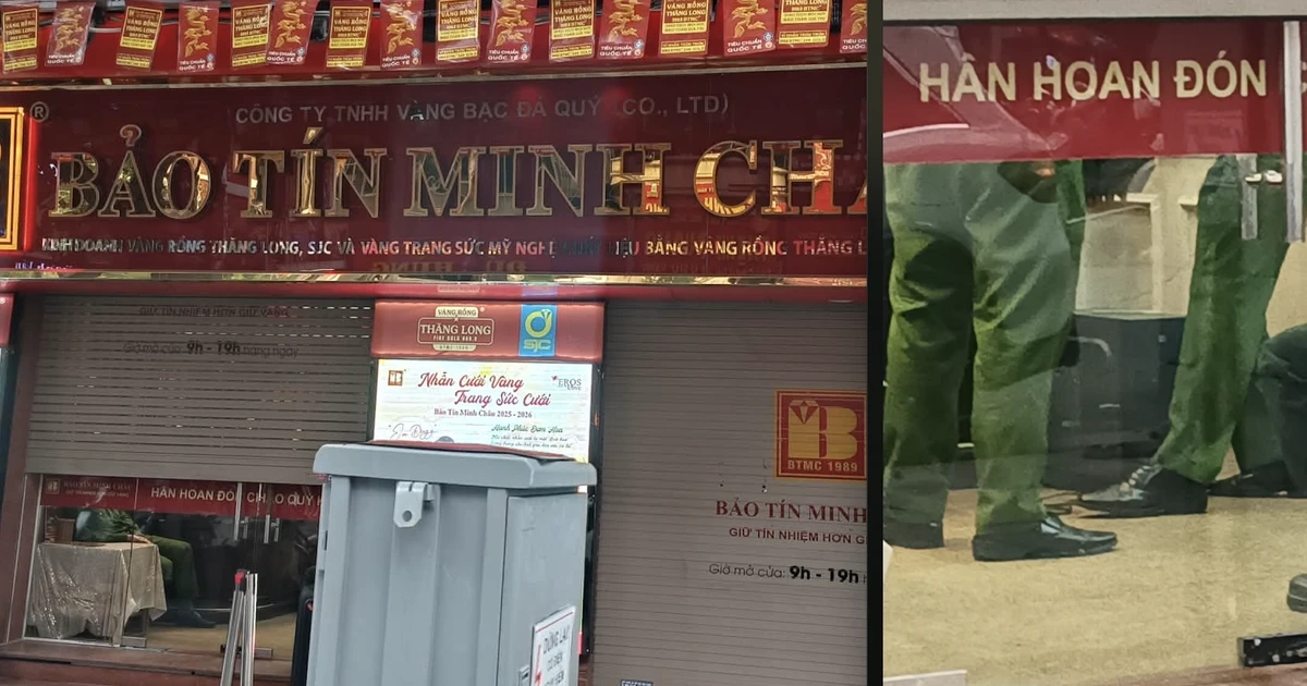 Hà Nội: Nhiều cảnh sát xuất hiện tại cửa hàng B...