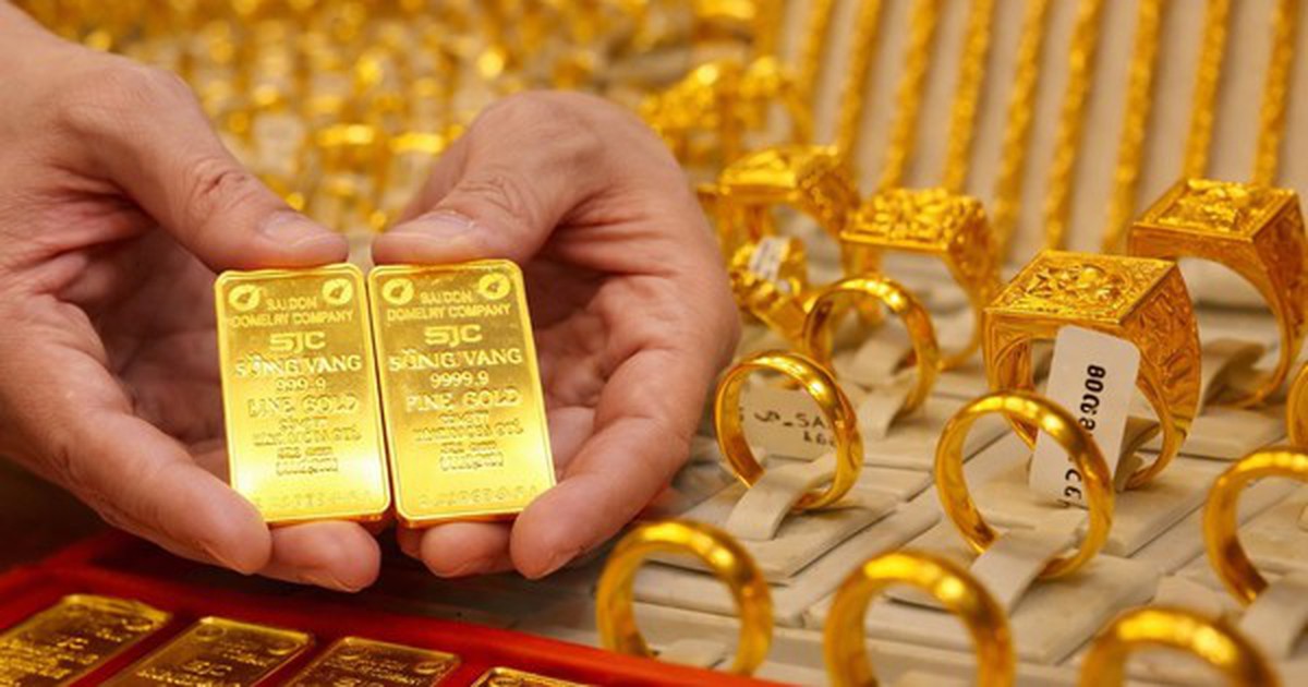 Giá vàng SJC, vàng nhẫn chiều ngày 31/3: Quay đầu giảm