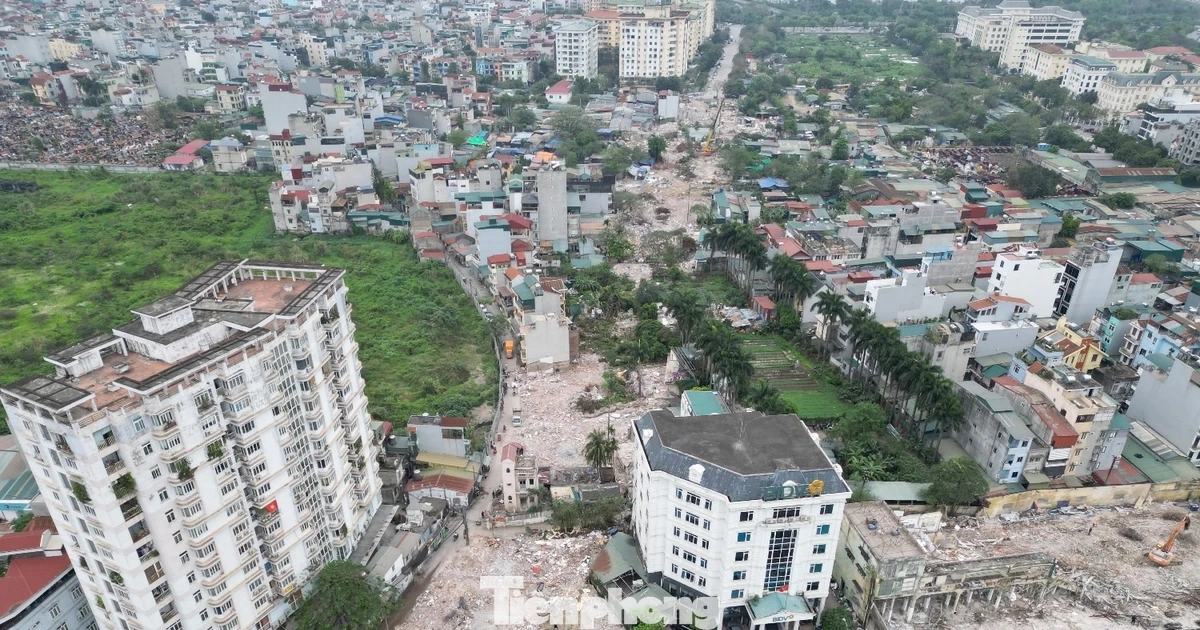 "Đục" thông tuyến đường nối đường Tam Trinh với đường Giải Phóng