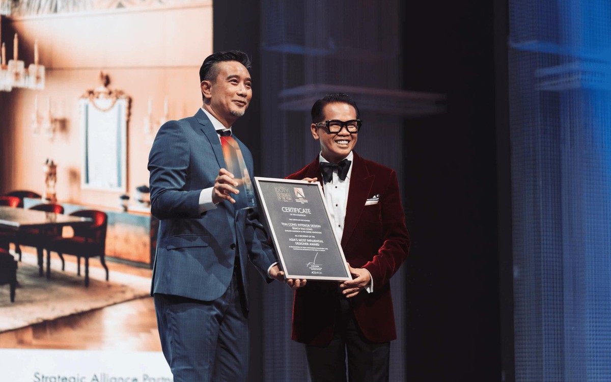 NTK Thái Công nhận danh hiệu Asia’s Most Influential Designer 2026 tại DOTY Awards