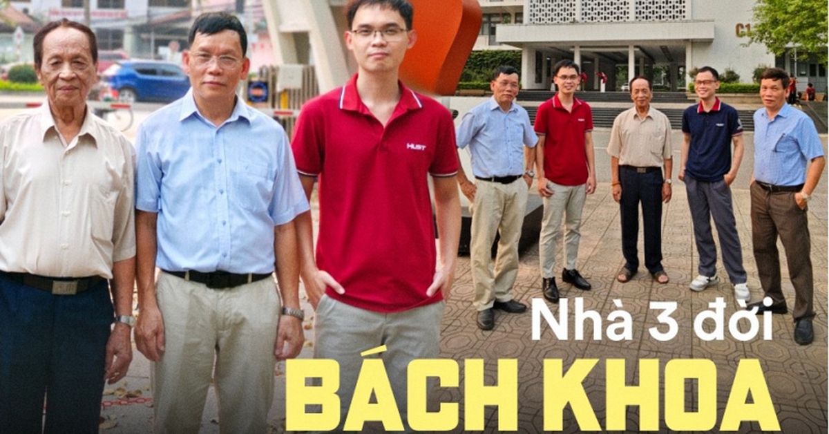 Gia đình có "DNA Bách khoa" lạ lùng: 3 đời làm đồng môn, 2 thế hệ sinh đôi cùng dắt tay nhau bước qua cổng parabol