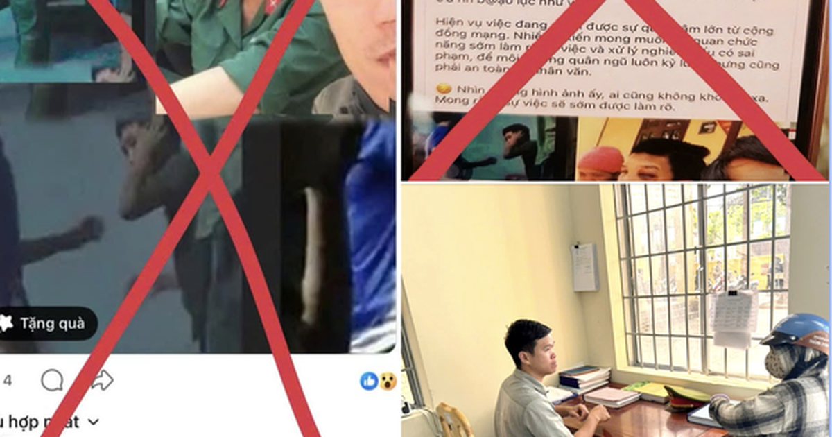 Xử phạt người phụ nữ đăng tin tân binh bị đánh trong phòng ngủ