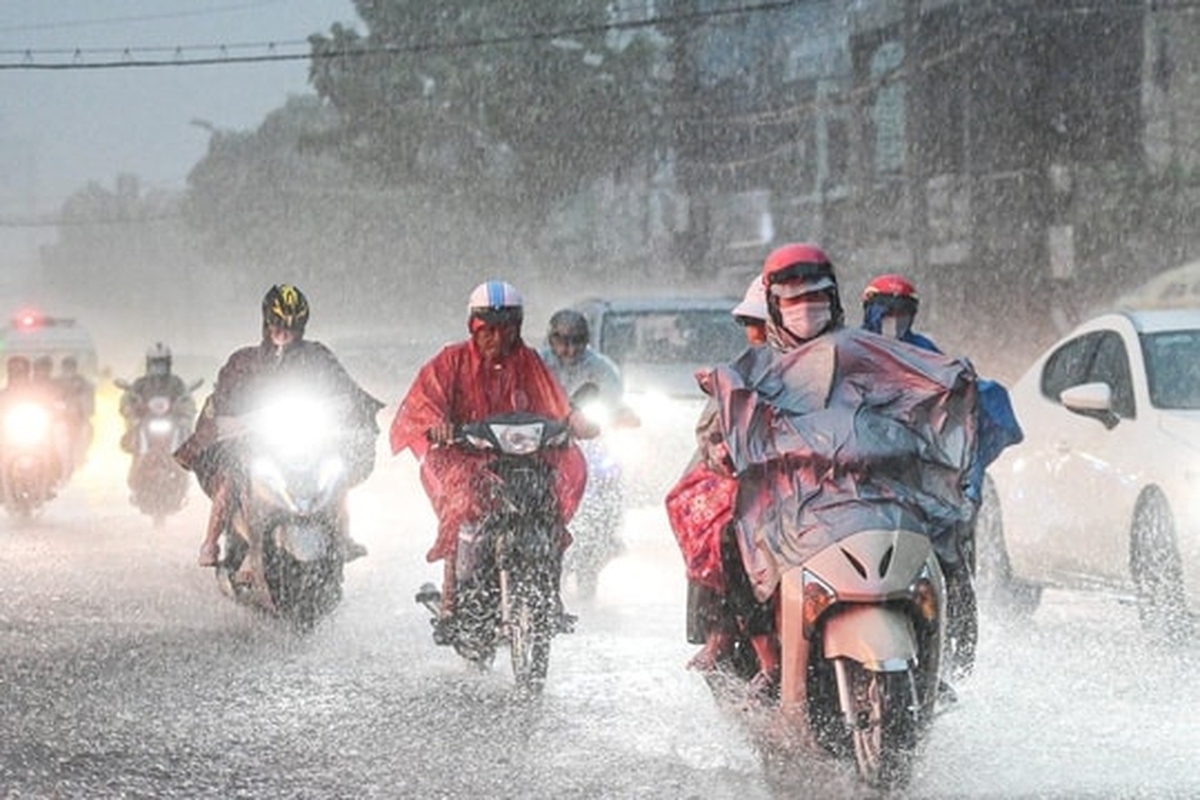 Miền Bắc sẽ đón đợt không khí lạnh mới, nhiều nơi mưa to