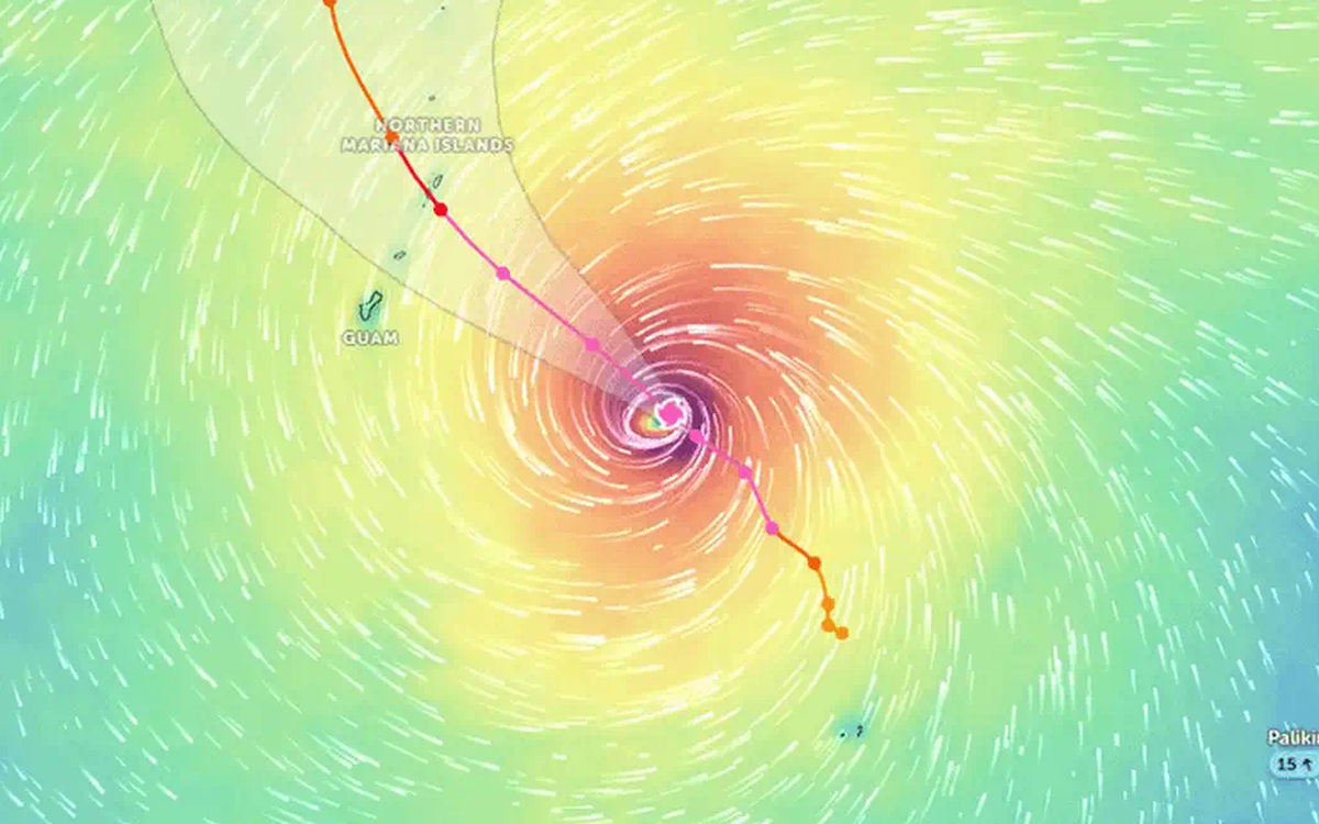 Cảnh báo: Báo Mỹ gọi Sinlaku là "cơn bão mạnh nhất hành tinh", khả năng gây thảm họa trong 48h tới, lập tức đóng cửa trường học