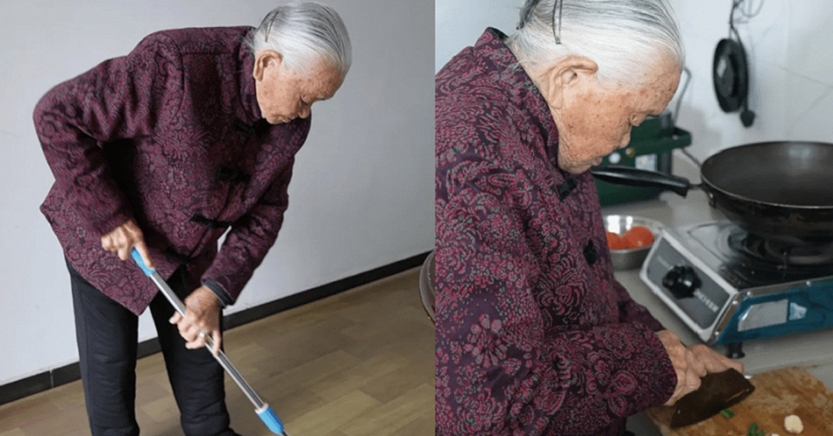 Cụ bà 104 tuổi trí tuệ vẫn minh mẫn, "răng chắc như kim cương", sống thọ nhờ đam mê nấu ăn