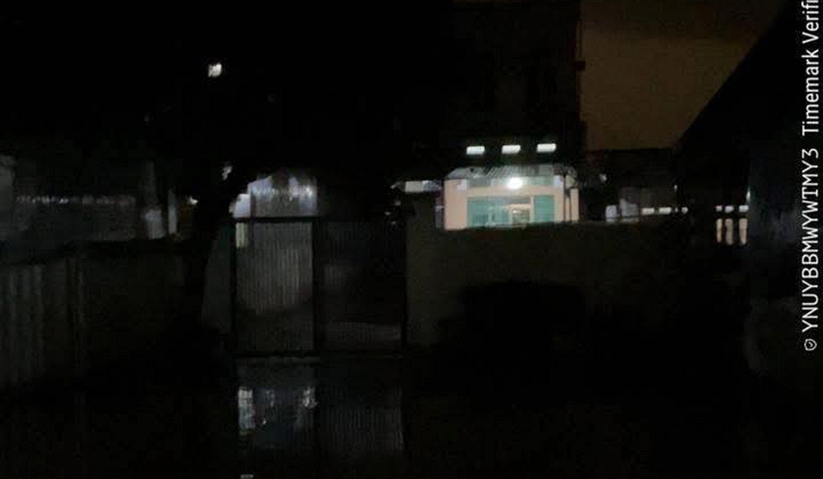 Cảnh tượng kỳ lạ 7h sáng ở Thái Nguyên: Trời vẫn tối đen như mực, người dân phải bật đèn pha di chuyền