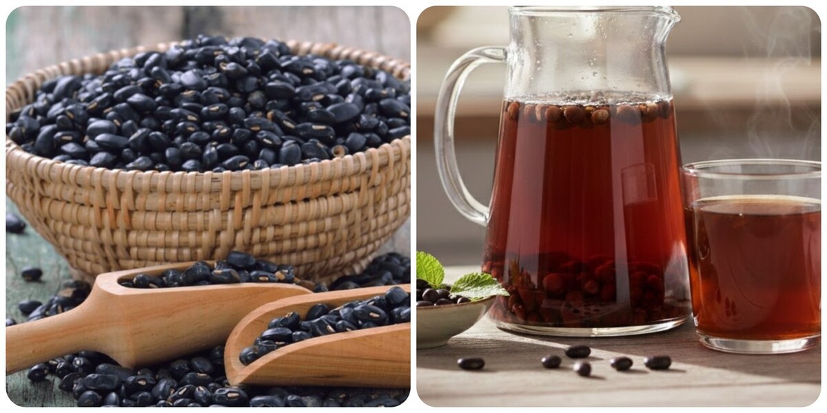 Uống nước đỗ đen rang có tác dụng gì?