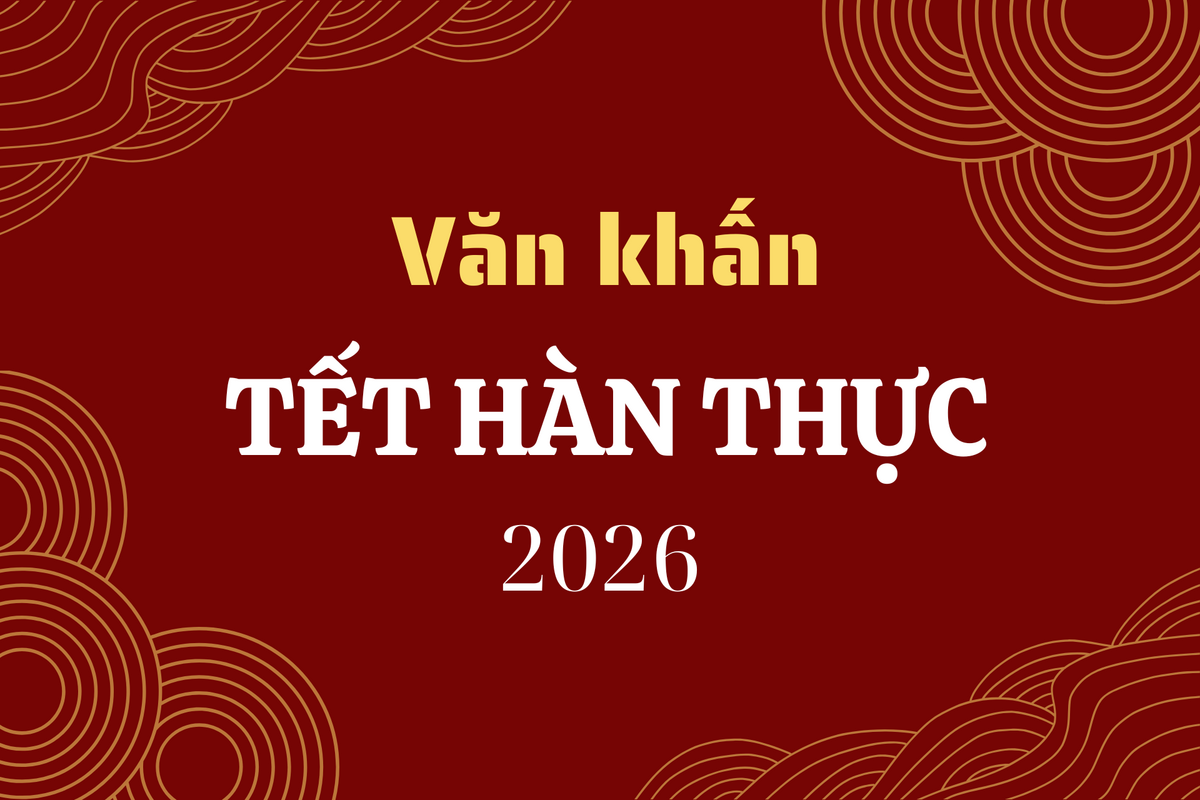 Văn khấn Tết Hàn thực 2026 chuẩn nhất