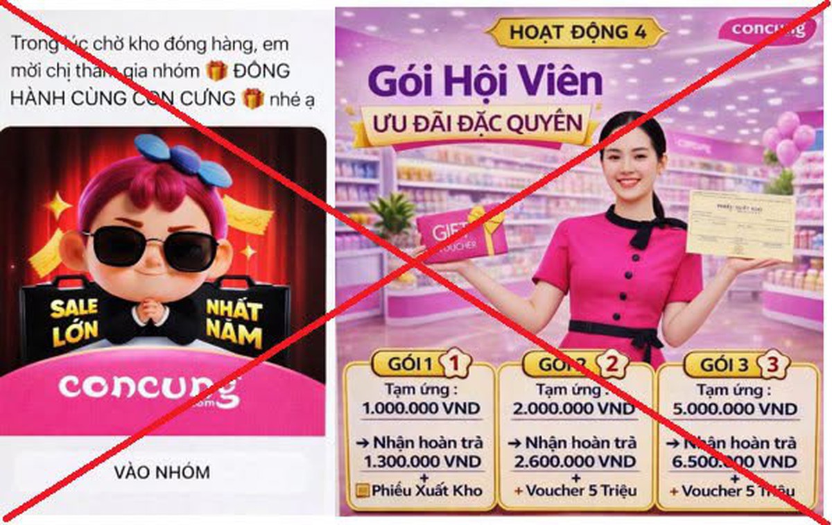 CẢNH BÁO NÓNG: Người phụ nữ ở Hà Nội mất gần 1 tỷ đồng khi làm nhiệm vụ online trên nhóm giả mạo Con Cưng