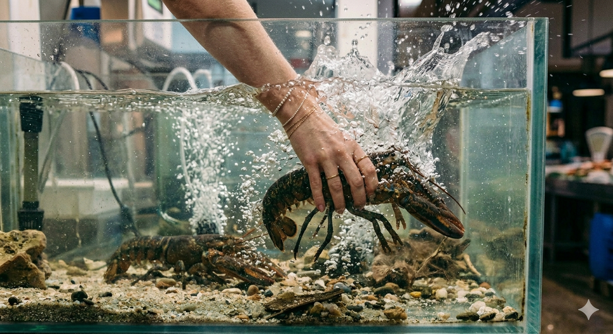 Người phụ nữ bất ngờ xông vào nhà hàng “giải cứu” tôm hùm: Bị kiện ra tòa, nhận án treo