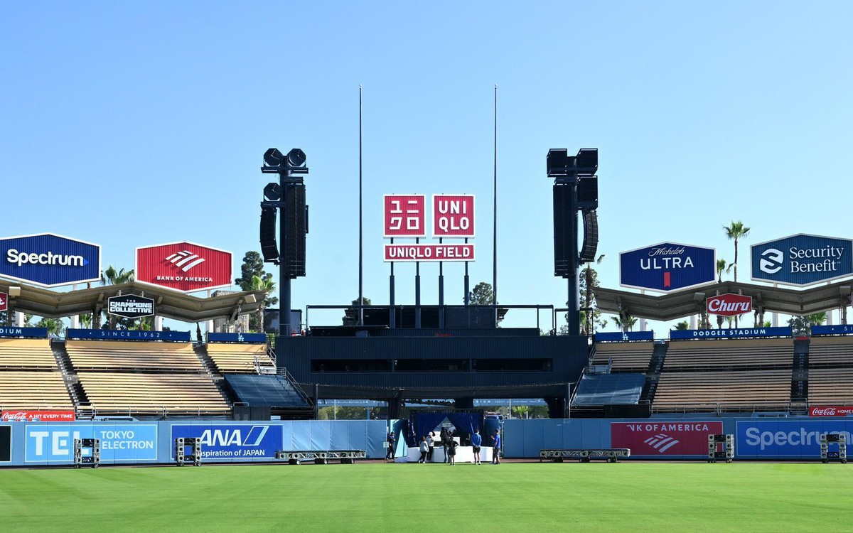 Dodgers và Uniqlo công bố hợp tác lịch sử - ra mắt "Uniqlo Field" tại sân vận động Dodger Stadium