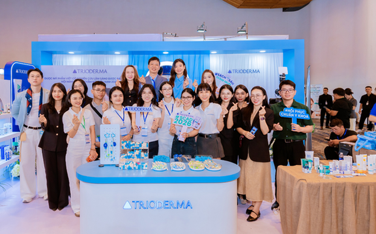 Dược mỹ phẩm Trioderma tại SCAD 2026: khẳng định thương hiệu Việt chất lượng y khoa