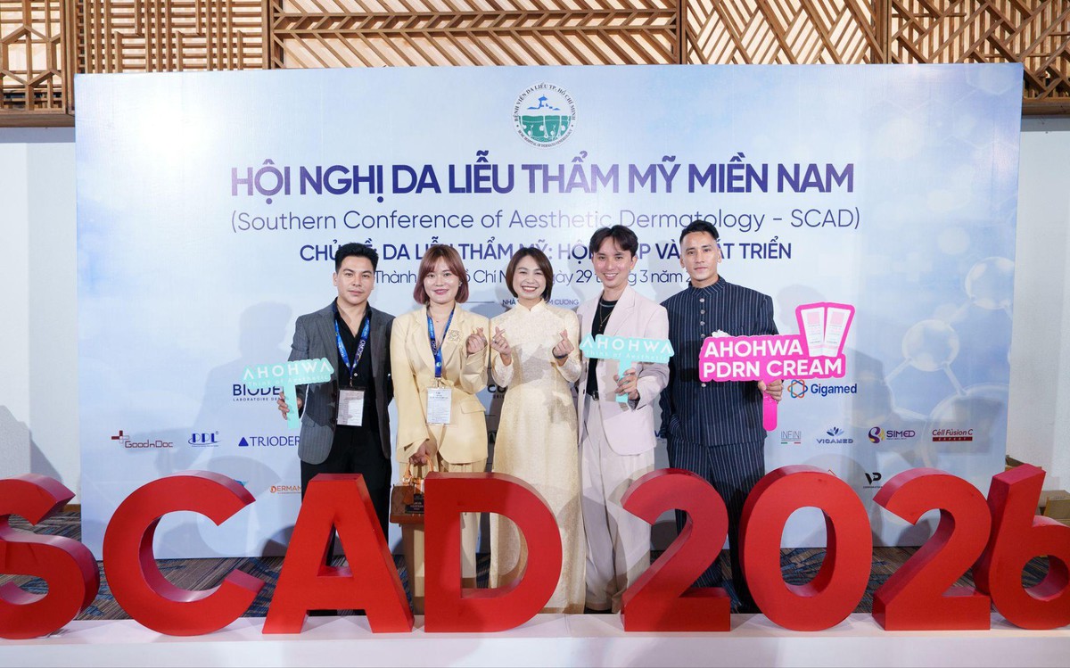 Ahohwa lần đầu góp mặt Hội nghị Da liễu miền Nam