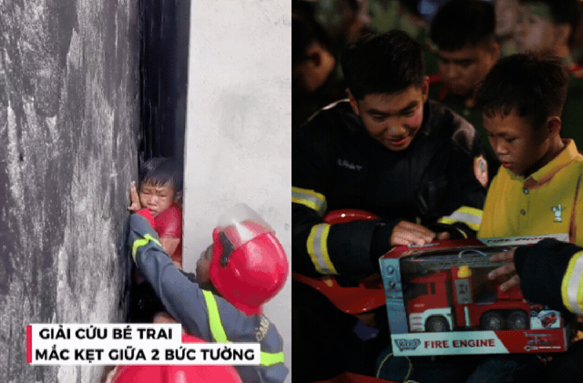 Cuộc hội ngộ đặc biệt của cậu bé bị mắc kẹt giữa 2 bức tường và những người lính tại TP.HCM: Ký ức về “chai dầu ăn” không ai quên