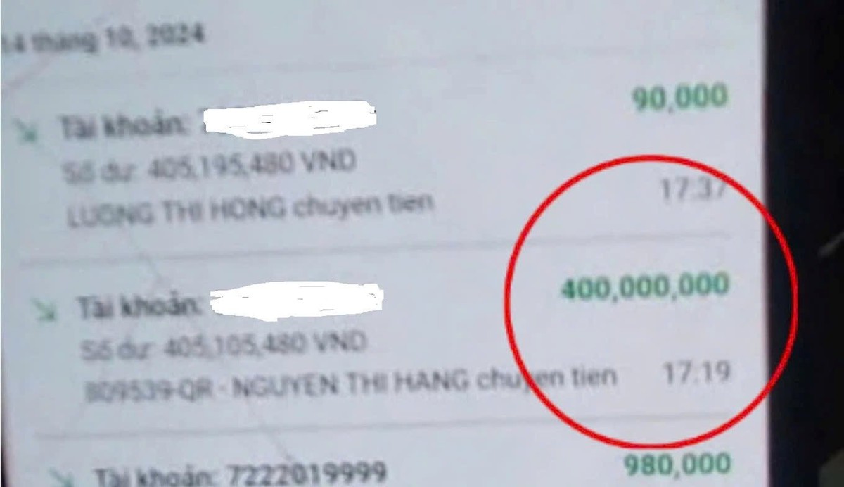 Phong tỏa tài khoản vĩnh viễn nếu rút tiền mặt trong trường hợp sau