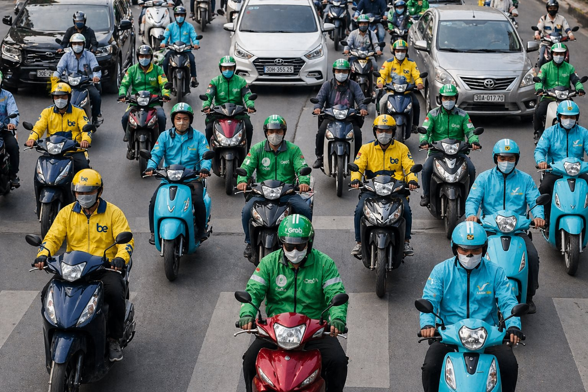 Khi Grab, Xanh SM, Be… đều đạt quy mô đủ lớn để cạnh tranh trực diện, thị trường gọi xe, giao đồ ăn sẽ thay đổi ra sao?