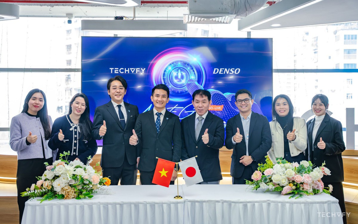 Techvify Go-Live hệ thống quản lý dự án sản xuất cho DENSO