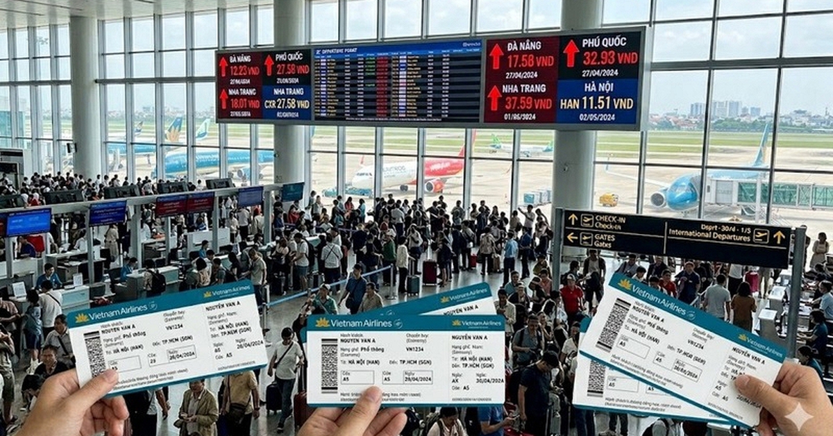 Sát lễ Giỗ Tổ và 30/4: Tranh nhau từng ghế trống bay Phú Quốc, Nha Trang, Đà Nẵng, chặng Hà Nội - TP.HCM lại bất ngờ "dễ thở"