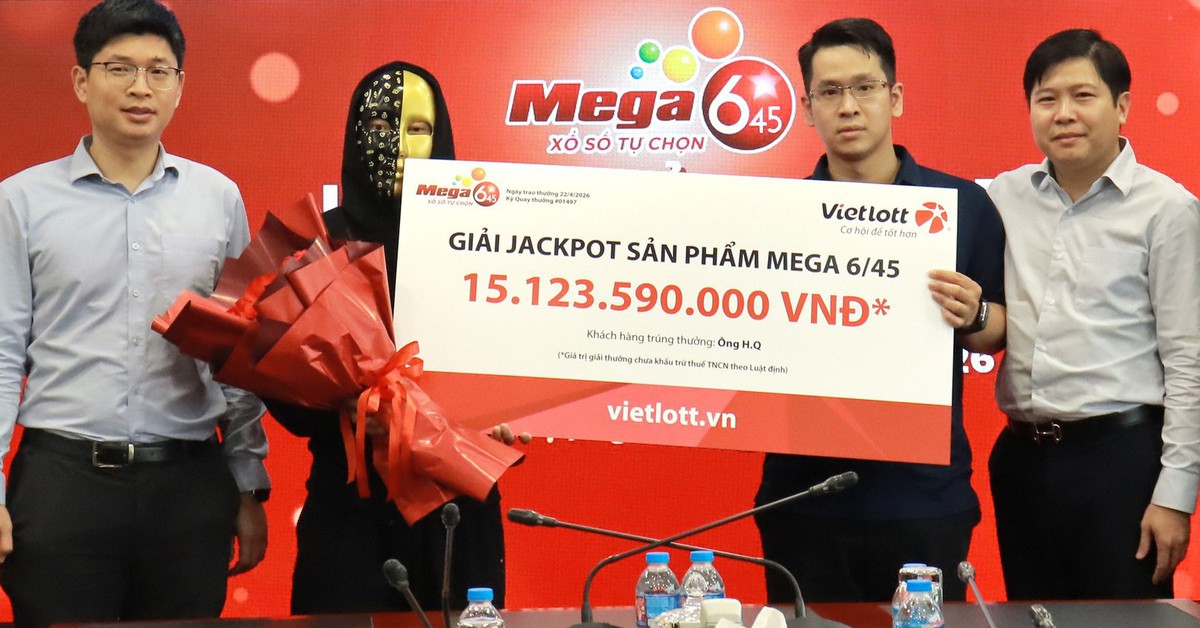 Chọn số phong thủy, người đàn ông Nghệ An trúng Vietlott hơn 15 tỷ đồng