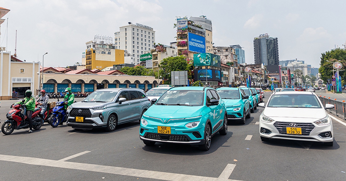 Taxi điện chiếm ưu thế, Green SM giữ hơn nửa th...