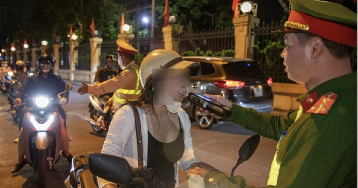 Chỉ trong 1 ngày, CSGT xử lý hơn 2.000 trường hợp vi phạm nồng độ cồn