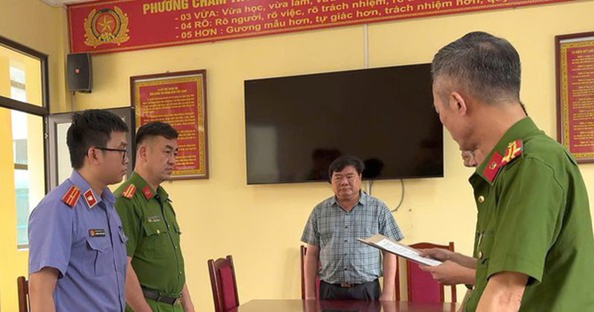 Khởi tố giám đốc một công ty