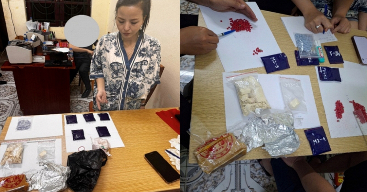 Bắt quả tang, khám xét khẩn cấp với kiều nữ Nguyễn Hoàng Anh