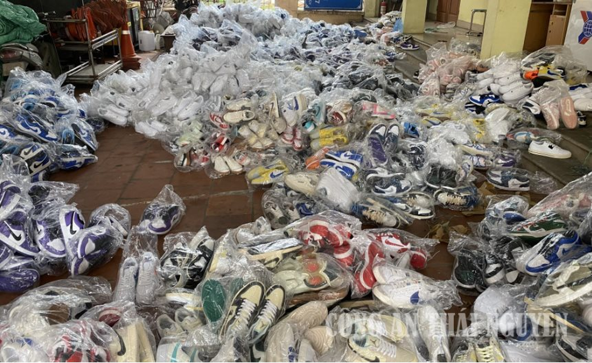 Khởi tố Hứa Chí Cường SN 1988 vì liên quan đến hàng loạt sản phẩm giầy nhãn hiệu NIKE không chính hãng
