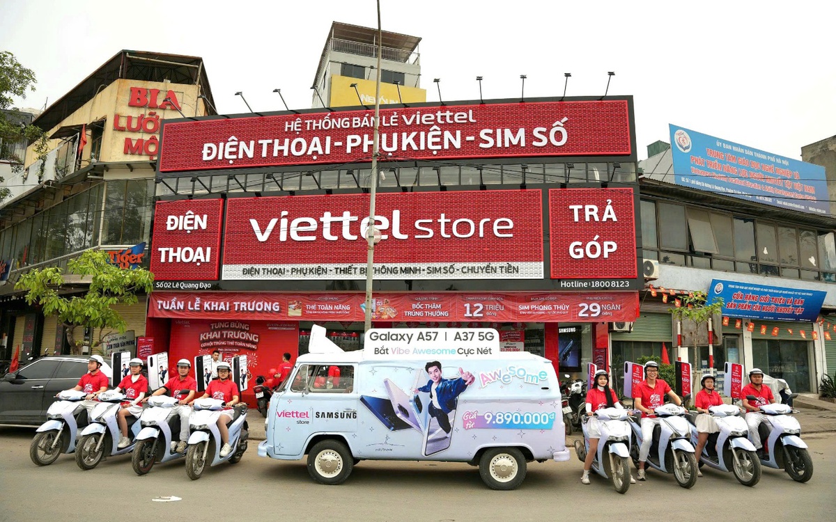 Viettel Store và Samsung mang Roadshow “Vibe Awesome” khuấy động Thủ đô với Galaxy A57 | A37 5G