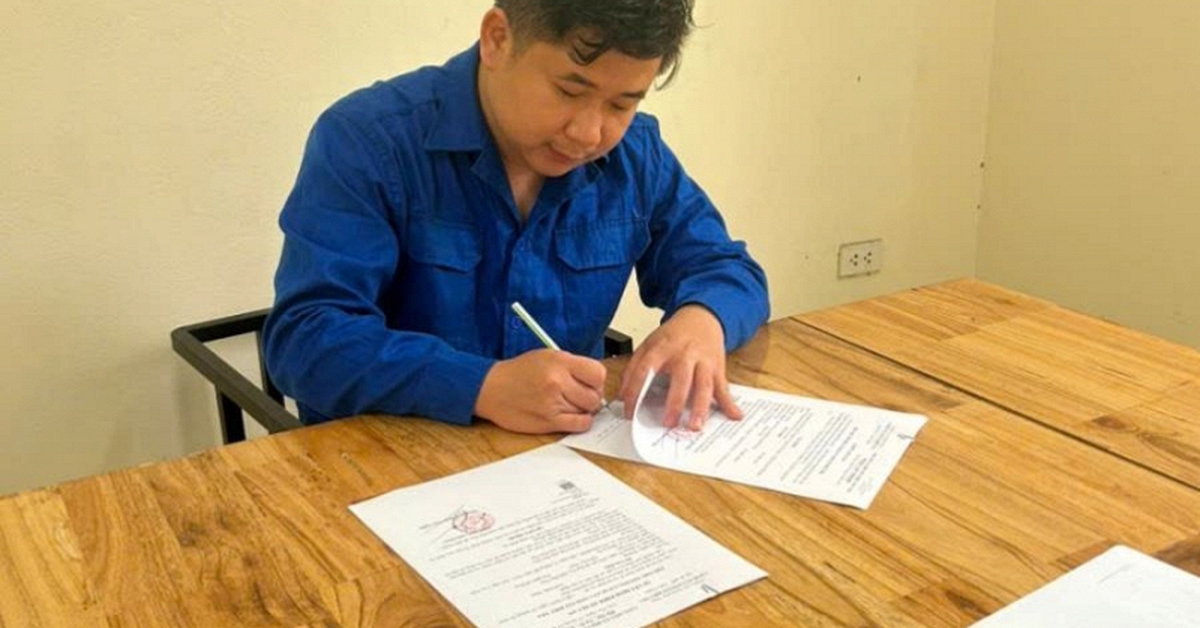 Ra lệnh bắt tạm giam cựu nhân viên hỗ trợ kinh doanh Hà Văn Hiếu SN 1994