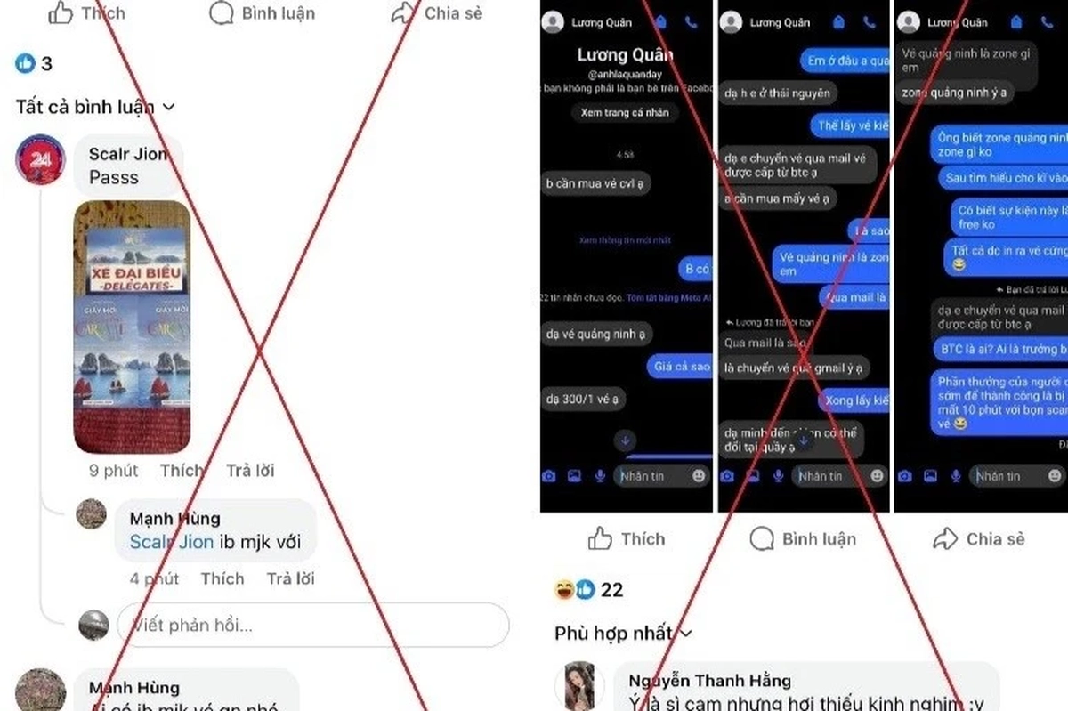 Công an Quảng Ninh cảnh báo lừa đảo đặt phòng, rao bán vé Carnaval Hạ Long