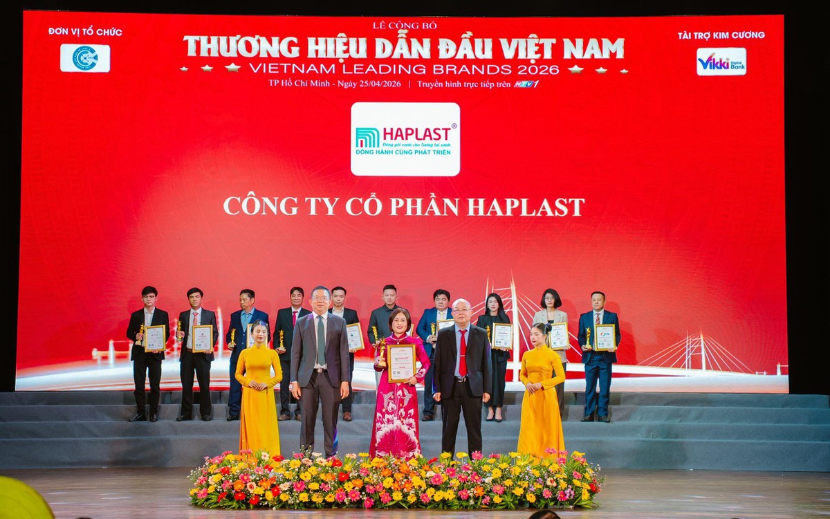 HAPLAST GROUP góp mặt trong Top 10 Thương hiệu dẫn đầu trên hành trình phát triển bao bì bền vững