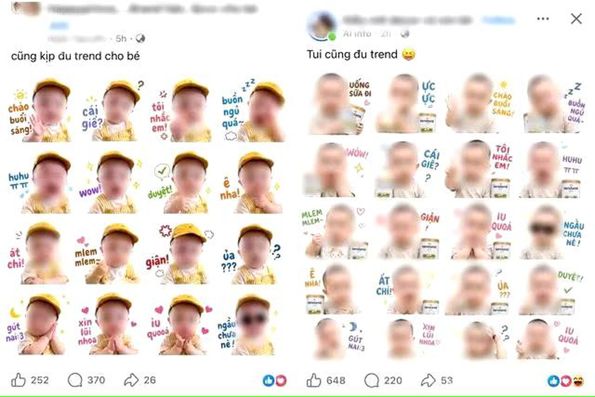 Công an cảnh báo trào lưu tạo sticker AI từ ảnh trẻ em