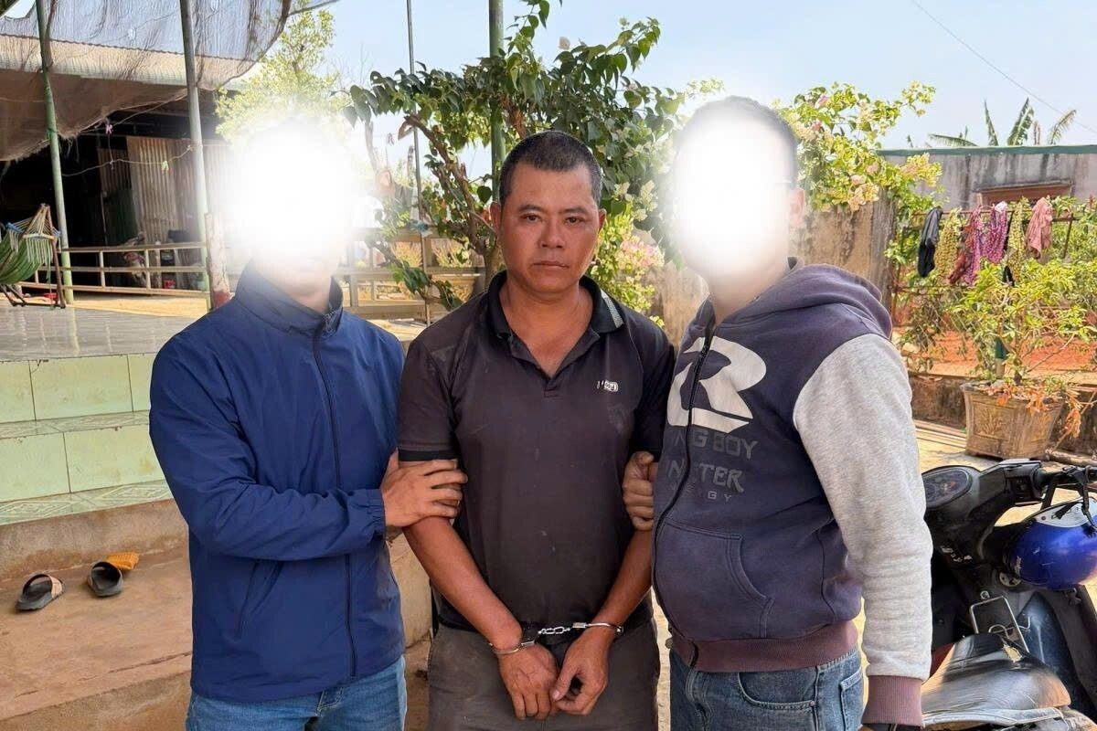 Bị truy nã, kẻ điều hành khai thác vàng trái phép trốn lên Đắk Lắk làm rẫy thuê