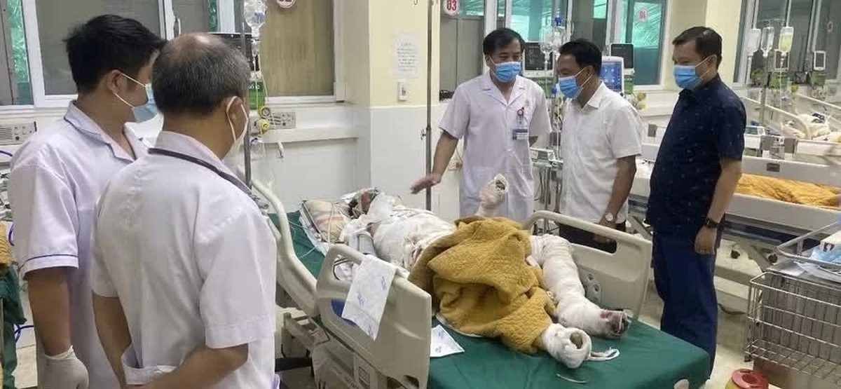 3 người bị bỏng rất nặng khi chữa cháy rừng ở Điện Biên