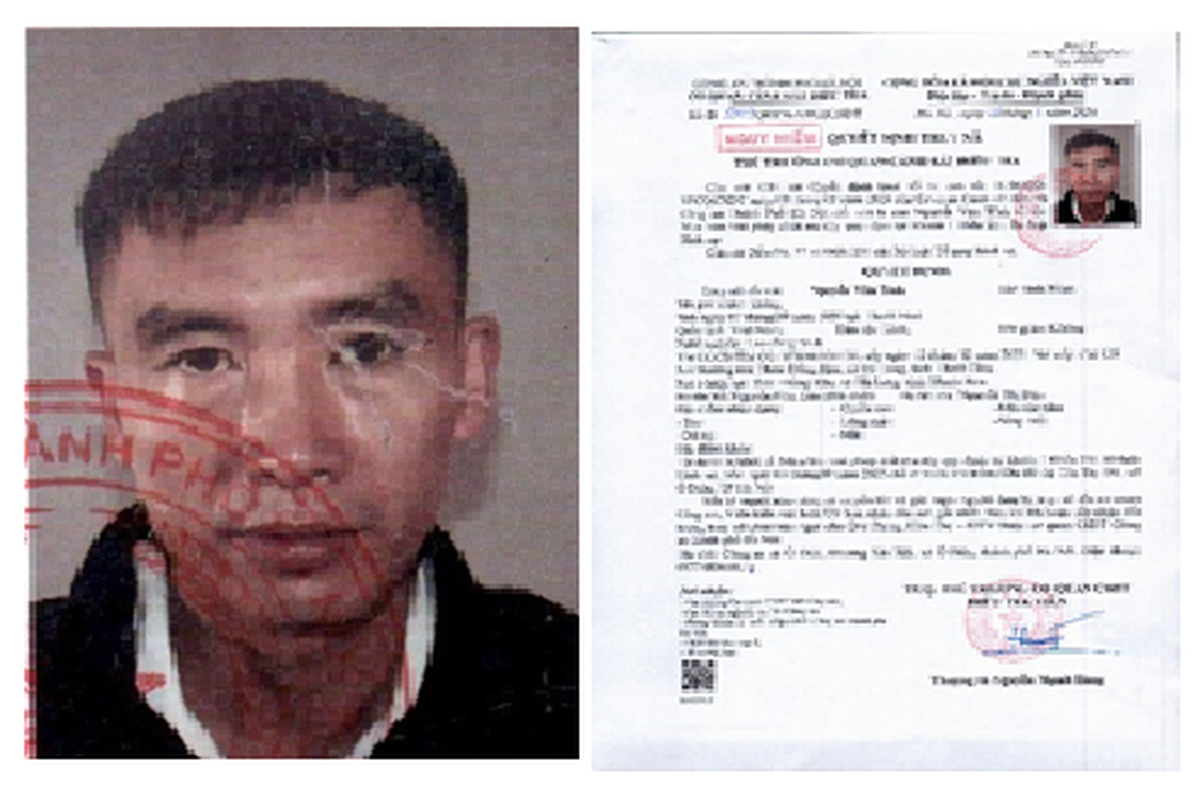 Truy nã Nguyễn Văn Tình SN 1989