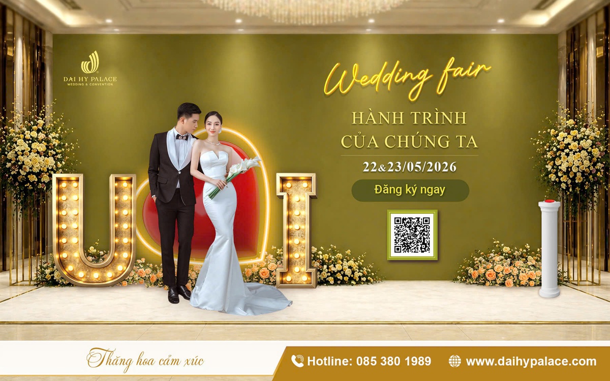 Wedding Fair U&I 2026 tại Đại Hỷ Palace – Chạm tay vào xu hướng cưới mới nhất