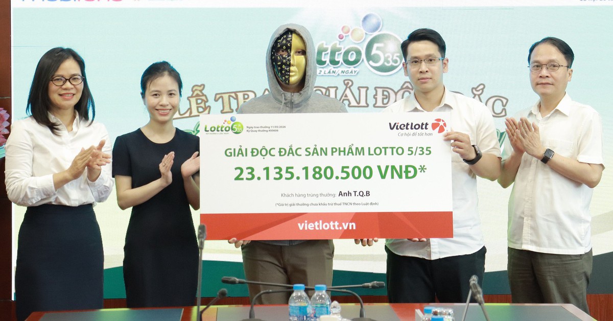 Banker Gen Z thức tới 4 giờ sáng vì trúng Vietlott hơn 23 tỷ đồng