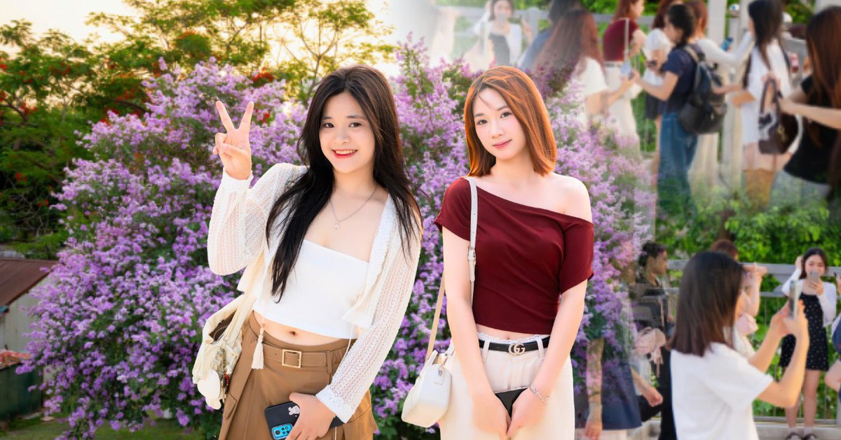 Cứ sau 3 giờ chiều, một góc phố ở Hà Nội lại đông kẹt cứng vì 1 cây hoa