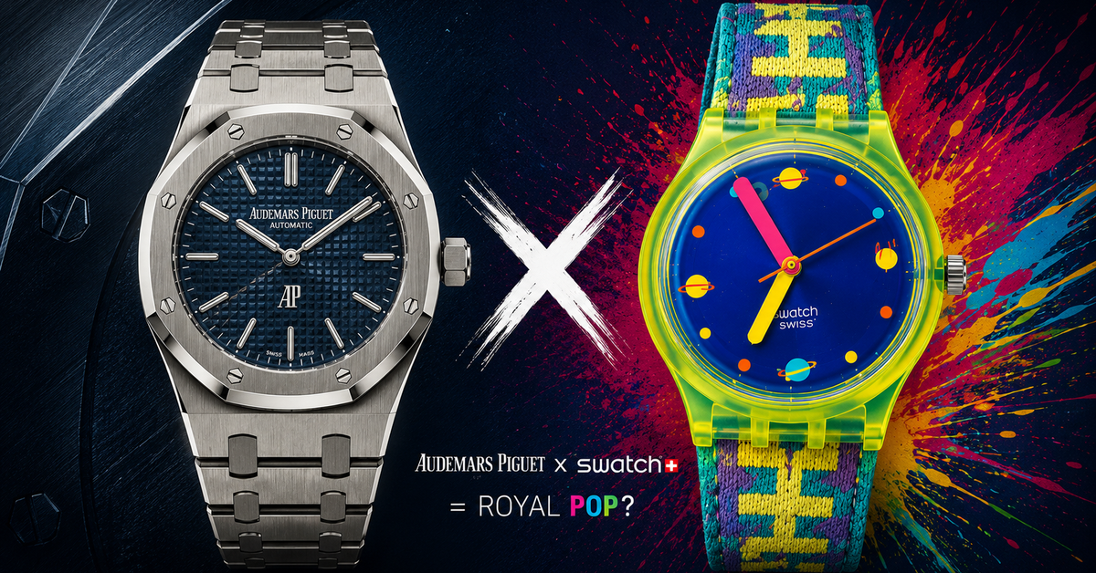 Swatch collab Audemars Piguet khiến giới sành c...