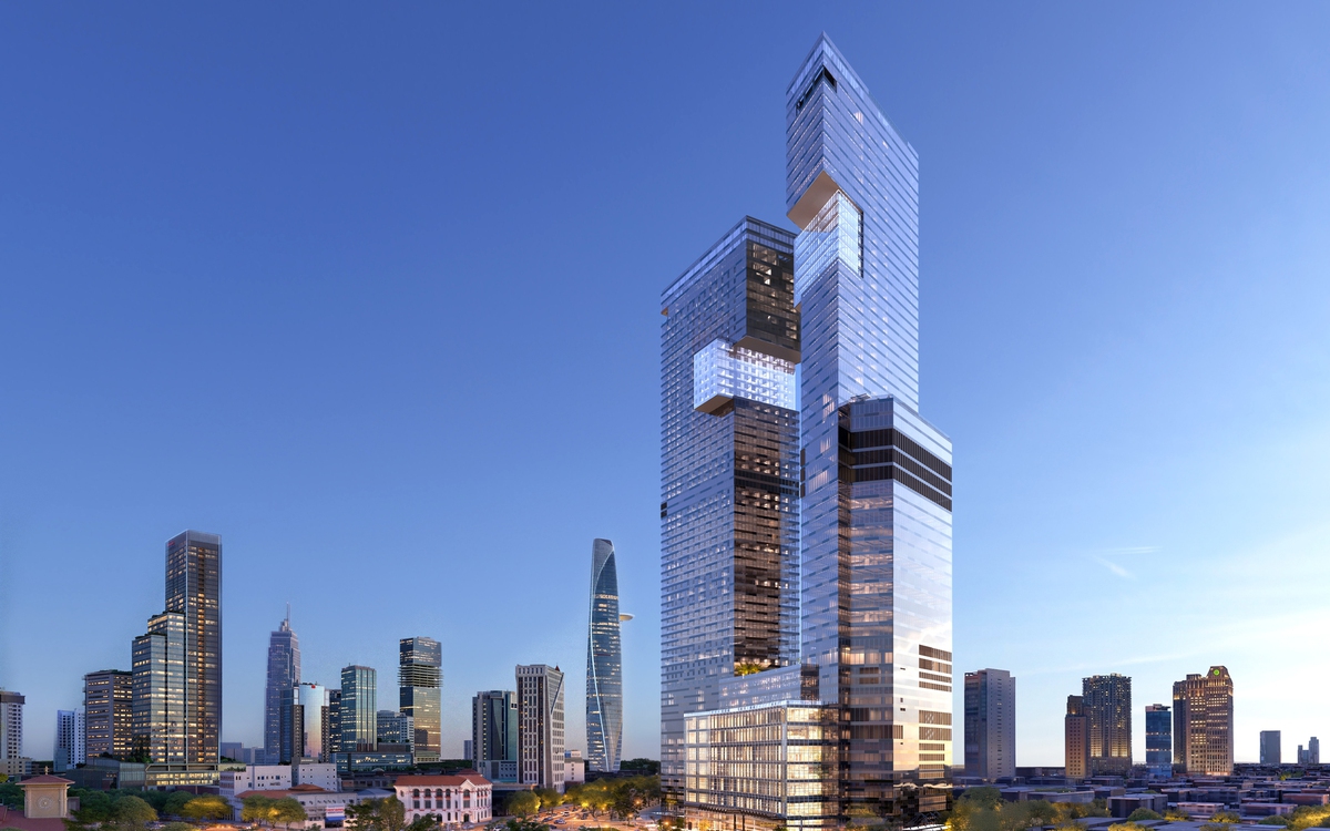Xuất hiện tòa tháp đôi cao nhất Việt Nam, liệu có đánh bại độ nhận diện của Landmark 81?