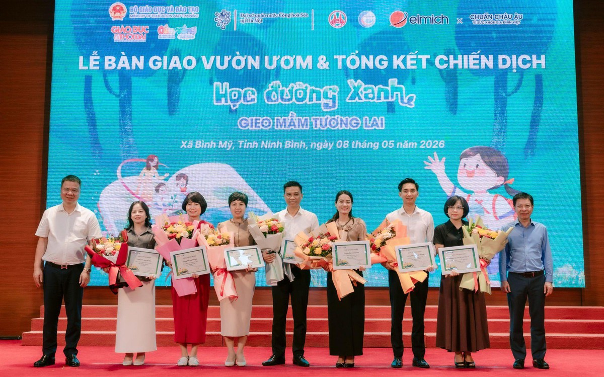 Elmich Việt Nam thúc đẩy mô hình giáo dục xanh trong học đường