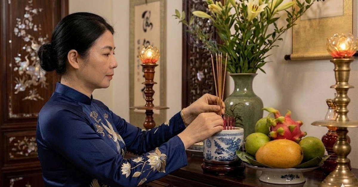 Thắp hương xong nên hạ 4 thứ này