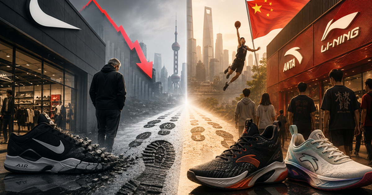 Giấc mơ "2 tỷ bàn chân Trung Quốc" tan biến - đế chế Mỹ ngã ngựa, hàng nội địa soán ngôi