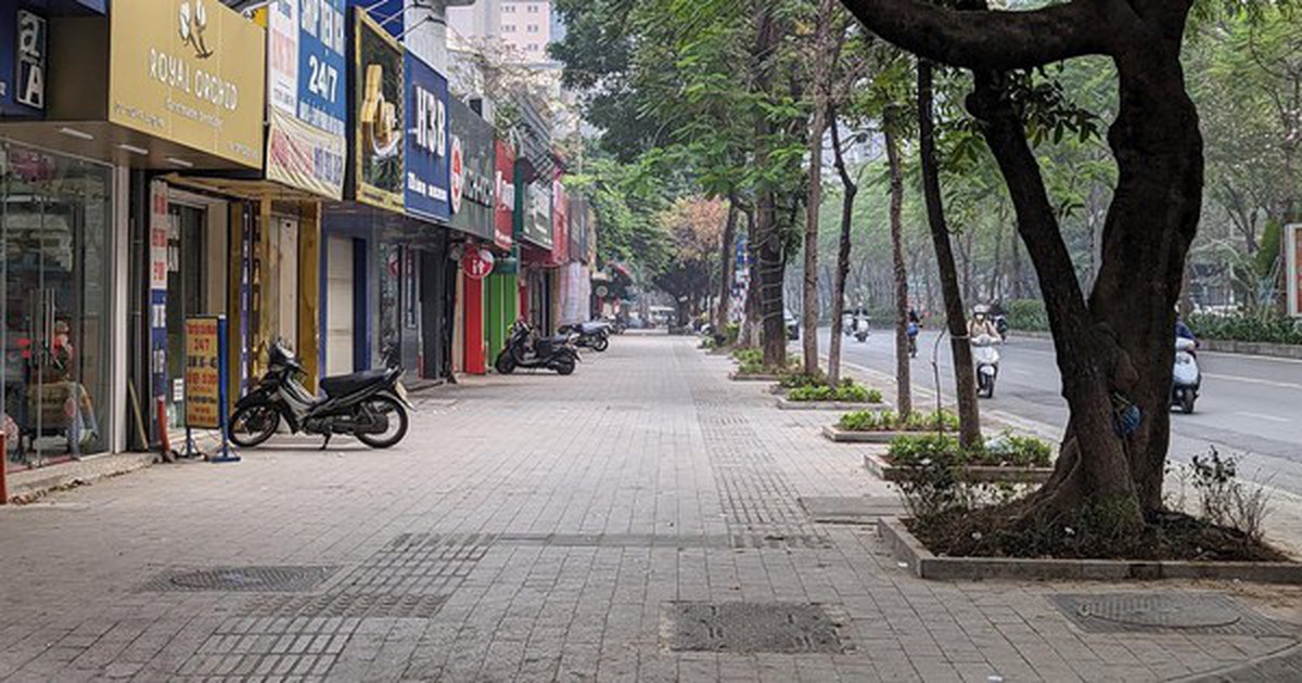 Bài toán đề xuất cho thuê vỉa hè Hà Nội, liệu có hiệu quả?