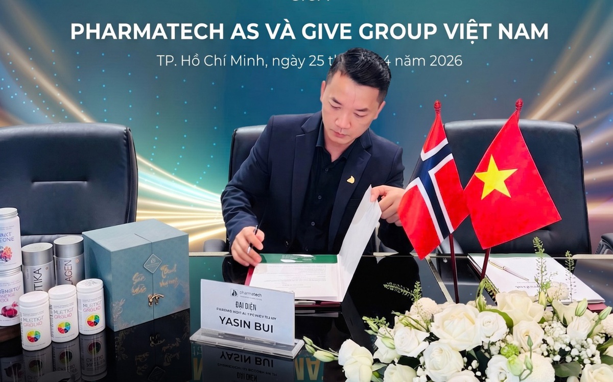 Pharmatech AS và Give Group Việt Nam chính thức ký kết hợp tác chiến lược